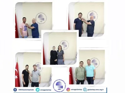 YENİ ÜYELERİMİZE ROZET TAKDİMİ YAPILDI