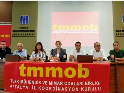 TMMOB ANTALYA İKK: KONYAALTI SAHİLİ MİMARİ VE KIYI DÜZENLEME PROJESİ ALAN KULLANIMI YÖNETİM USUL VE ESASLARI`