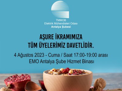 AŞURE ETKİNLİĞİMİZE BEKLERİZ