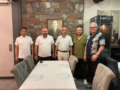 ŞUBE YÖNETİM KURULUMUZ İLE TANER İRİZ AKŞAM YEMEĞİNDE BULUŞTU