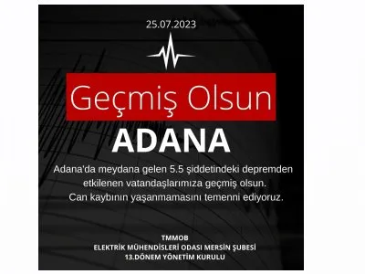 GEÇMİŞ OLSUN ADANA  !
