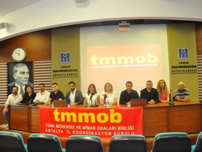 TMMOB ANTALYA İKK BASIN AÇIKLAMASI: ANTALYA EXPO KAMUSAL ALAN OLARAK KALMALIDIR`