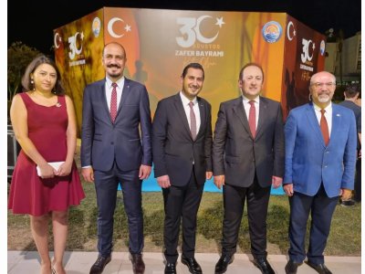 30 AĞUSTOS ZAFER BAYRAMI 101.YIL RESEPSİYONA KATILIM SAĞLANDI