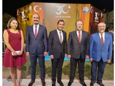 30 AĞUSTOS ZAFER BAYRAMI 101.YIL RESEPSİYONA KATILIM SAĞLANDI
