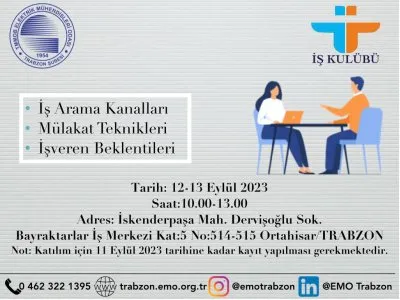 İŞ KULÜBÜ EĞİTİMİ