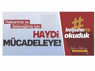 CUMHURİYETİN 100. YILINDA HAKLARIMIZ VE GELECEĞİMİZ İÇİN <B>MÜCADELEYİ BÜYÜTÜYORUZ!</B>