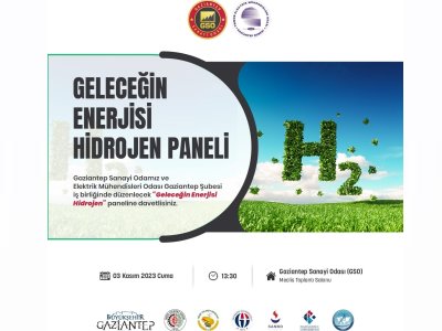 `GELECEĞİN ENERJİSİ HİDROJEN` PANELİ