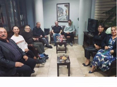ŞUBE YÖNETİM KURULU ÜYEMİZ NAZAN ERŞAHİN, CUMHURİYET GÜÇ BİRLİĞİ PLATFORMU TEMSİLCİLERİNİN TMMOB İL KOORDİNASYON KURULU ZİYARETİNE KATILDI