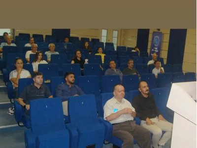 EMO-ABB FİRMASI İŞ BİRLİĞİYLE DÜZENLEMİŞ OLDUĞUMUZ `KAÇAK AKIM KORUMA CİHAZLARI, ÜRÜN SEÇİMİ VE ÖZEL UYGULAMALAR` SEMİNERİMİZİ GERÇEKLEŞTİRDİK.