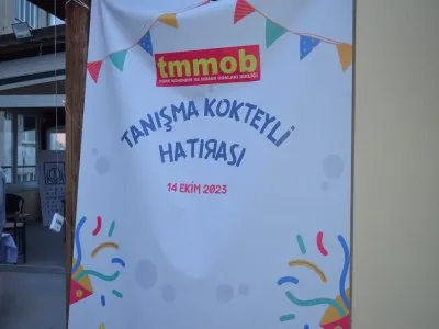 TMMOB GENÇ TANIŞMA KOKTEYLİ DÜZENLENDİ