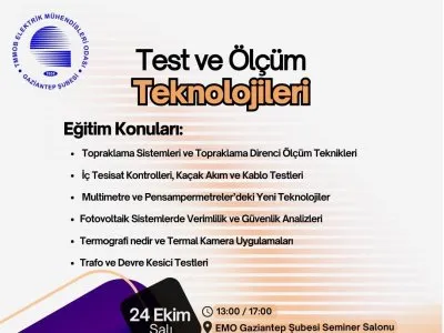 TEST ÖLÇÜM VE TEKNOLOJİLERİ SEMİNERİ