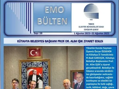 ŞUBE BÜLTENİ 10.SAYISI YAYINDA!
