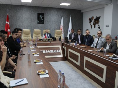 EMO GENÇ ÜYELERİMİZLE TÜRKİYE ELEKTROMEKANİK SANAYİ A.Ş.YE (TEMSAN) TEKNİK GEZİ DÜZENLENDİ