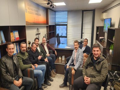 EMO KOCAELİ ŞUBE YÖNETİM KURULUMUZDAN DÜZCE TEMSİLCİLİĞİMİZE ZİYARET