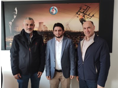 ŞUBE YÖNETİM KURULU BAŞKAN YARDIMCIMIZ AHMET ŞAKAR VE YAZMANIMIZ SALİH EĞERCİ, TEDAŞ ESKİŞEHİR BÖLGE MÜDÜRLÜĞÜ`NÜ ZİYARET ETTİ