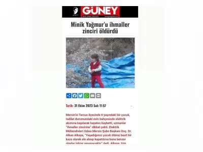 MİNİK YAĞMUR`U İHMALLER ZİNCİRİ ÖLDÜRDÜ