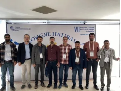 VII.ELEKTRİK TESİSLERİ ULUSAL KONGRE VE SERGİSİNE KATILDIK
