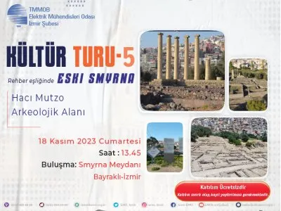 İZMİR KÜLTÜR TURU-5  DUYURUSU