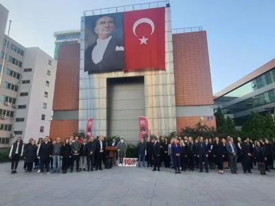 MUSTAFA KEMAL ATATÜRK` Ü ANMA TÖRENİ