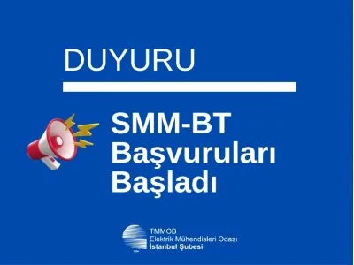 SMM-BT BAŞVURULARI BAŞLADI