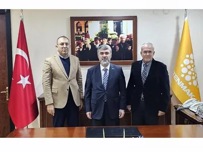 TÜRKİYE ENERJİ,NÜKLEER VE MADEN ARAŞTIRMA KURUMU (TENMAK) BAŞKANI PROF. DR. ABDULKADİR BALIKÇIYI ZİYARET ETTİK
