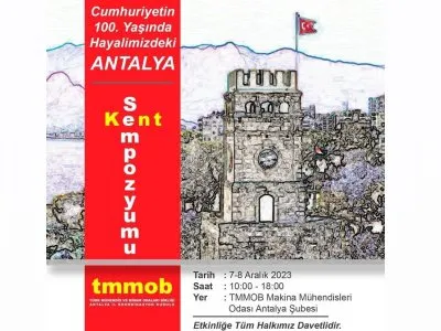 ANTALYA KENT SEMPOZYUMU: CUMHURİYETİN 100. YAŞINDA HAYALİMİZDEKİ ANTALYA