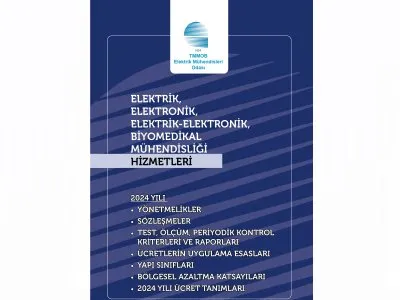 EMO MÜHENDİSLİK HİZMETLERİ 2024 YILI ÜCRET TANIMLARI BELİRLENDİ.