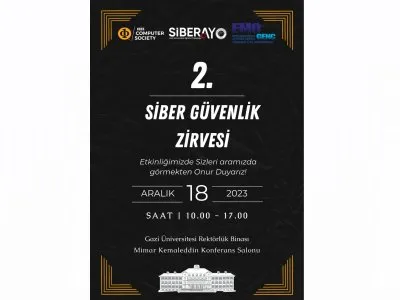 ULUSAL SİBER GÜVENLİK ZİRVESİ DÜZENLENECEK