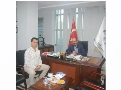 EMO SİLİFKE İLÇE TEMSİLCİMİZ SN. EKREM ONUR KOZAN ŞUBE BAŞKANIMIZ ALKAN ALKAYA`YA ZİYARETTE BULUNDU