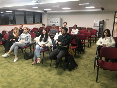 BİYOMEDİKAL MÜHENDİSLİĞİ MESLEKİ DENEYİM SOHBETİ YAPILDI