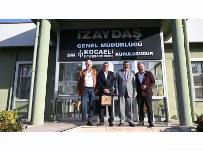 İZAYDAŞ GENEL MÜDÜRÜ MUHAMMET SARAÇA ZİYARET DÜZENLENDİ