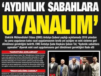 AYDINLIK SABAHLARA UYANALIM (AKDENİZ GERÇEK-20.12.2023)