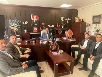 REKTÖR YARDIMCISI PROF.DR. ŞÜKRÜ ÖZEN`E ZİYARET