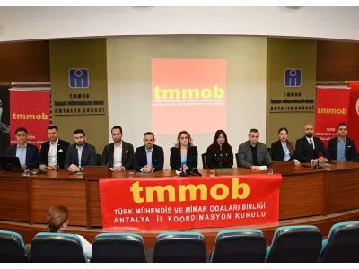 TMMOB ANTALYA İKK BASIN AÇIKLAMASI