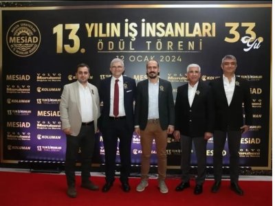 MERSİN SANAYİCİ VE İŞ İNSANLARI DERNEĞİ ( MESİAD) 13. YILIN İŞ İNSANLARI ÖDÜL TÖRENİNE TMMOB`YE BAĞLI ODA TEMSİLCİLERİ İLE BİRLİKTE KATILIM SAĞLADIK.