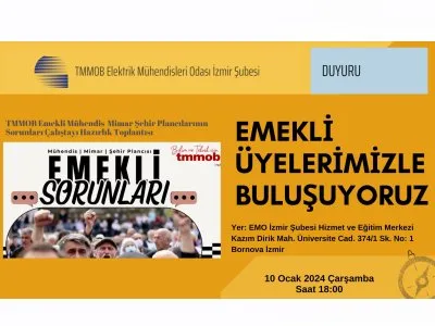 EMEKLİ ÜYELERİMİZLE BULUŞUYORUZ