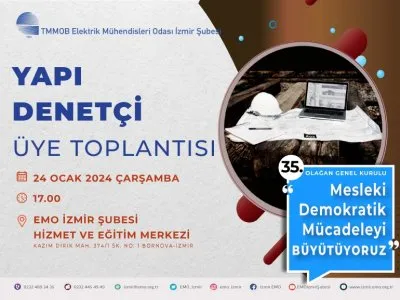 YAPI DENETÇİSİ ÜYELERİMİZLE BULUŞUYORUZ