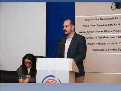 ÇEVRE MÜHENDİSLERİ ODASI MERSİN ŞUBE OLAĞAN GENEL KURULU`NA EMO MERSİN ŞUBE BAŞKANIMIZ DOÇ. DR. ALKAN ALKAYA KATILIM SAĞLADI