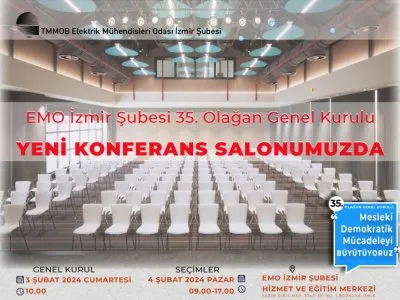 35. OLAĞAN GENEL KURULU İÇİN GERİ SAYIM BAŞLADI