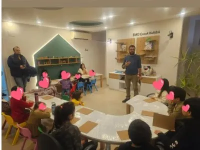 EMO MERSİN ŞUBE 13. DÖNEMDE TAMAMEN ÜYELERİMİZİN DESTEĞİ VE KATKILARI İLE KURULMUŞ OLAN EMO ÇOCUK KULÜBÜ ETKİNLİKLERİMİZ DEVAM EDİYOR.