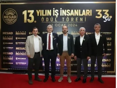 MERSİN SANAYİCİ VE İŞ İNSANLARI DERNEĞİ ( MESİAD) 13. YILIN İŞ İNSANLARI ÖDÜL TÖRENİNE TMMOB`YE BAĞLI ODA TEMSİLCİLERİ İLE BİRLİKTE KATILIM SAĞLADIK.