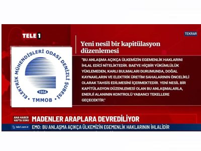 TELE 1- ANA HABER