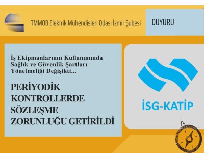 PERİYODİK KONTROLLERE SÖZLEŞME ZORUNLUĞU GETİRİLDİ