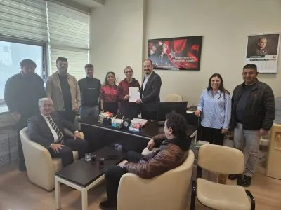 14.DÖNEM ŞUBE YÖNETİM KURULUMUZ MAZBATASINI ALDI, GÖREV DAĞILIMINI YAPARAK ÇALIŞMALARINA BAŞLADI.