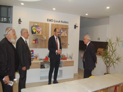 YENİŞEHİR BELEDİYESİ BAĞIMSIZ BAŞKAN ADAYI SN. İBRAHİM GENÇ`TEN EMO MERSİN ŞUBE YÖNETİM KURULUMUZA HAYIRLI OLSUN ZİYARETİ.