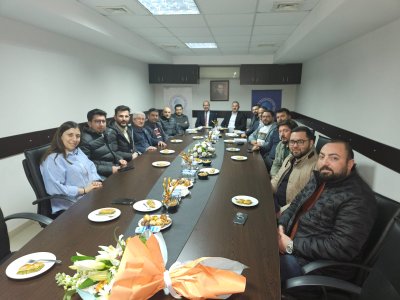 TOROSLAR EDAŞ MERSİN İL MÜDÜRÜ SN. TAYFUN SEVİNDİK VE ÇALIŞMA ARKADAŞLARI ŞUBE YÖNETİM KURULUMUZA HAYIRLI OLSUN ZİYARETİNDE BULUNDU.