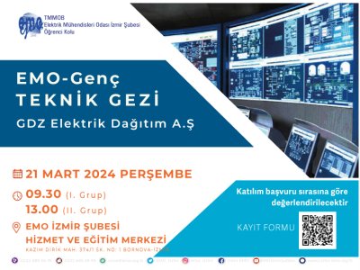 EMO-GENÇ TEKNİK GEZİSİ