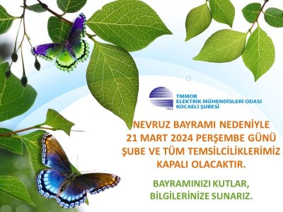 NEVRUZ BAYRAMINIZ KUTLU OLSUN!