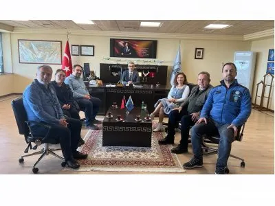 YÖNETİM KURULU BAŞKANIMIZ YENİŞEHİR HAVALİMANI MÜDÜRLÜĞÜNÜ ZİAYRET ETTİ