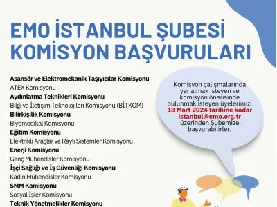 KOMİSYON BAŞVURULARI DEVAM EDİYOR